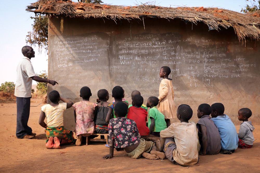 Ntchisi,,Malawi, ,June,30,,2018:,Unidentified,Students,Study,In